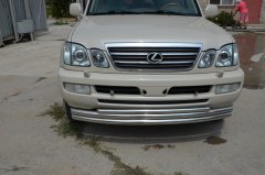 Тюнинг внедорожника Защита переднего бампера Lexus LX 470 1998-2007