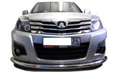 Тюнинг внедорожника Защита переднего бампера Great Wall Hover 3 2009
