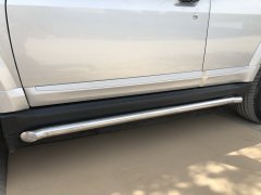 Тюнинг внедорожника Защита штатного порога труба Great Wall Hover 3 2009