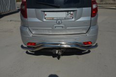 Тюнинг внедорожника Защита заднего бампера Great Wall Hover 3 2009