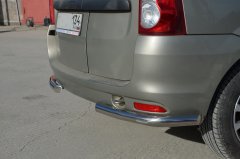 Тюнинг внедорожника Защита заднего бампера LADA Largus