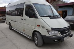 Тюнинг внедорожника Пороги с накладным листом Mercedes-Benz Sprinter 2001