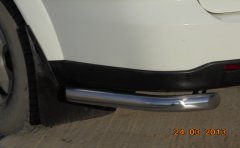 Тюнинг внедорожника Защита заднего бампера Ssang Yong Kyron 2007