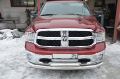 Тюнинг внедорожника Защита переднего бампера Dodge RAM 1500