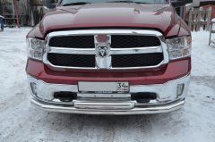 Тюнинг внедорожника Защита переднего бампера Dodge RAM 1500