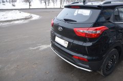 Тюнинг внедорожника Защита заднего бампера Hyundai Creta 2016