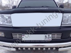 Тюнинг внедорожника Решетка бампера  Toyota Land Cruiser 100 1998-2006