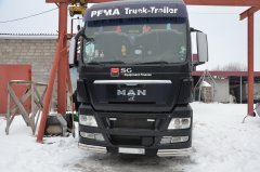 Тюнинг внедорожника Углы в бампер MAN Седельный тягач TGX