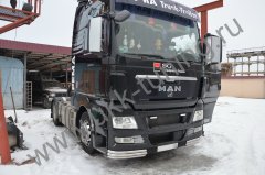 Тюнинг внедорожника Углы в бампер MAN Седельный тягач TGX