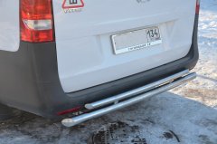 Тюнинг внедорожника Защита заднего бампера Mercedes-Benz VITO  2014
