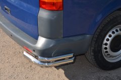 Тюнинг внедорожника Защита заднего бампера Volkswagen T5 Caravelle 2009 - 2015