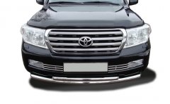 Тюнинг внедорожника Защита переднего бампера Toyota Land Cruiser 200 2007-2012
