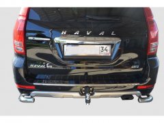 Тюнинг внедорожника Защита заднего бампера Haval H9 2017