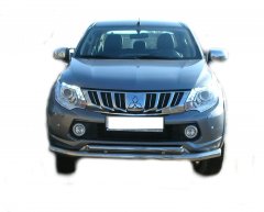 Тюнинг внедорожника Защита переднего бампера Mitsubishi L200 2015