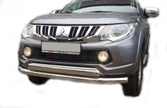 Тюнинг внедорожника Защита переднего бампера Mitsubishi L200 2015