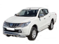 Тюнинг внедорожника Защита переднего бампера Mitsubishi L200 2015