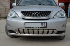 Тюнинг внедорожника Защита переднего бампера Lexus RX300/RX330/RX400h 2003-2009_RX350/RX400h 2006-2009
