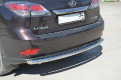 Тюнинг внедорожника Защита заднего бампера Lexus RX270/RX350/RX450h 2009-2012_ 2012-2015
