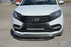 Тюнинг внедорожника Защита переднего бампера LADA X RAY