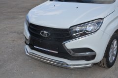Тюнинг внедорожника Защита переднего бампера LADA X RAY