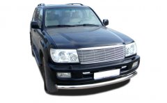 Тюнинг внедорожника Защита переднего бампера Toyota Land Cruiser 100 1998-2006