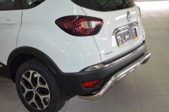 Тюнинг внедорожника Защита заднего бампера Renault Kaptur 2017