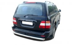 Тюнинг внедорожника Защита заднего бампера Toyota Land Cruiser 100 1998-2006