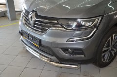 Тюнинг внедорожника Защита переднего бампера Renault Koleos 2017