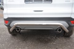 Тюнинг внедорожника Защита заднего бампера Ford Kuga 2012