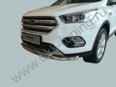 Тюнинг внедорожника Защита переднего бампера Ford Kuga 2016