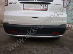 Тюнинг внедорожника Защита заднего бампера Honda  	CR-V 2012-2014 (двигатель 2,4)