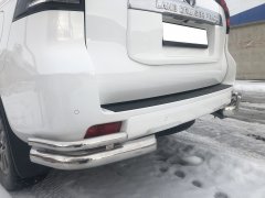 Тюнинг внедорожника Защита заднего бампера Toyota Land Cruiser Prado 150 2017