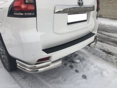 Тюнинг внедорожника Защита заднего бампера Toyota Land Cruiser Prado 150 2017