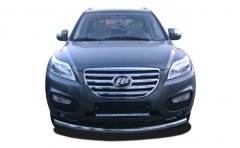 Тюнинг внедорожника Защита переднего бампера Lifan X60 2011