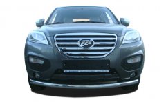 Тюнинг внедорожника Защита переднего бампера Lifan X60 2011