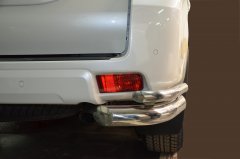 Тюнинг внедорожника Защита заднего бампера Toyota Land Cruiser Prado 150 2017