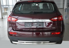 Тюнинг внедорожника Защита заднего бампера Zotye T 600 2017