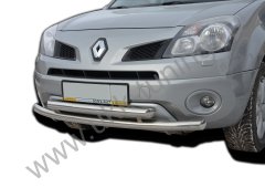 Тюнинг внедорожника Защита переднего бампера Renault Koleos 2008-2016